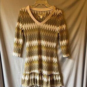 Nick & Mo Multicolor Long Sleeve Dress